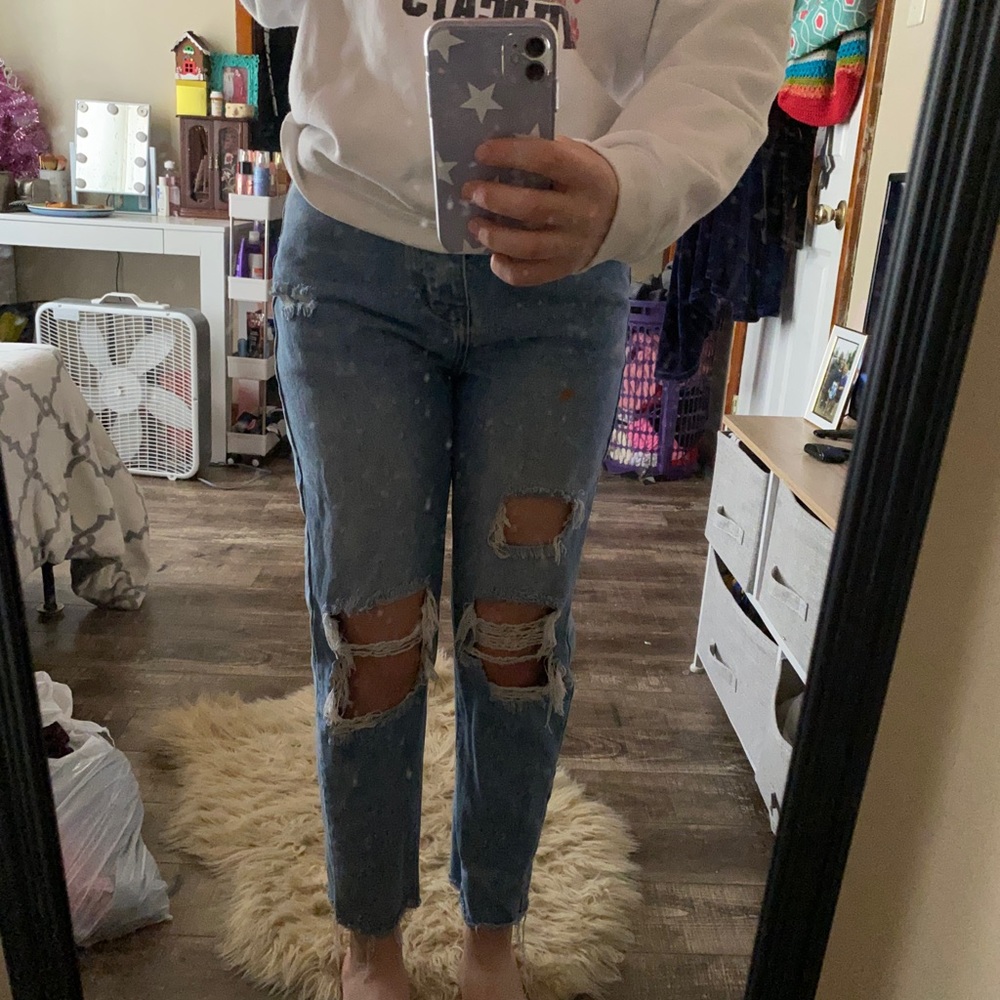 SHEIN mom jeans